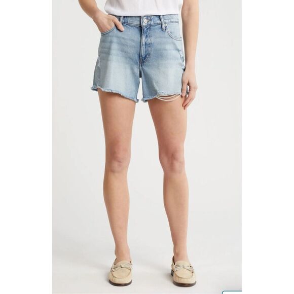 Lucky Brand '90s Midi Denim Shorts Size 4/27 - Picture 1 of 10